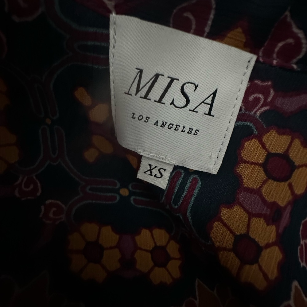 Misa Los Angeles Anisa Maxi Dress in Talitha Tile Size Extra Small - Picture 9 of 9